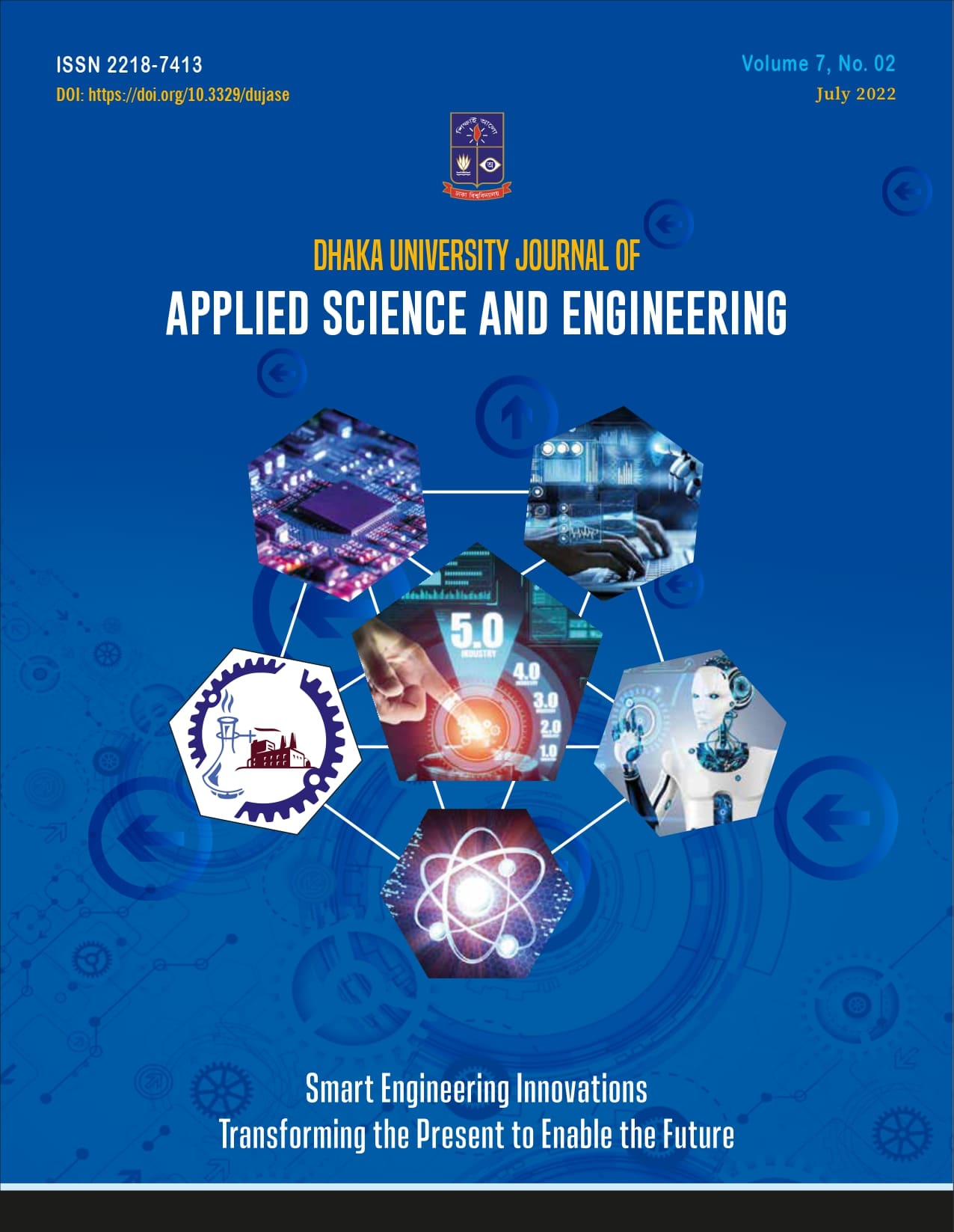 					View Vol. 7 No. 2 (2022): Vol. 7 No. 2 (July 2022): Dhaka University Journal of Applied Science & Engineering (DUJASE)
				